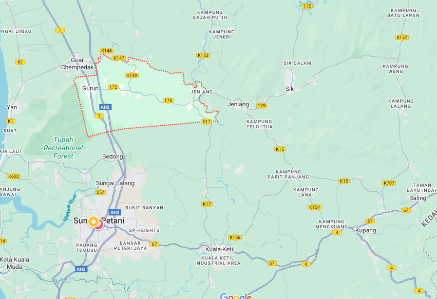 .Not Botak's location